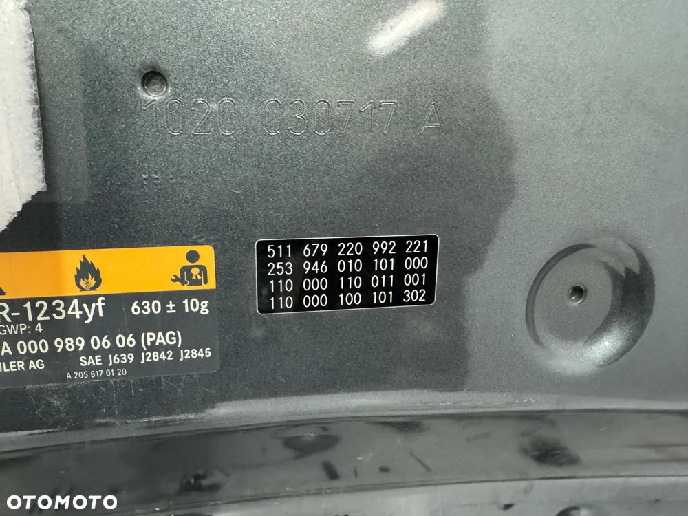 MASKA POKRYWA SILNIKA MERCEDES GLC W253 H253 X253 C253 A253 253 LIFT - 11