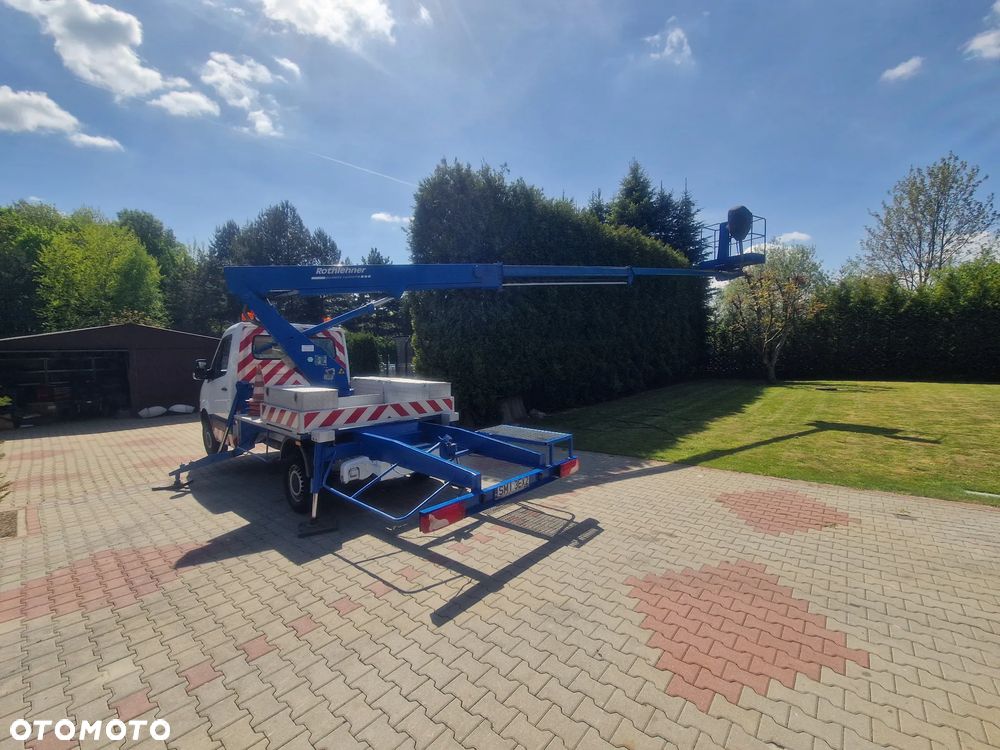 Mercedes-Benz Sprinter Podnośnik Koszowy Zwyżka GSR160T  UDT jak Wumag Ruthmann - 12