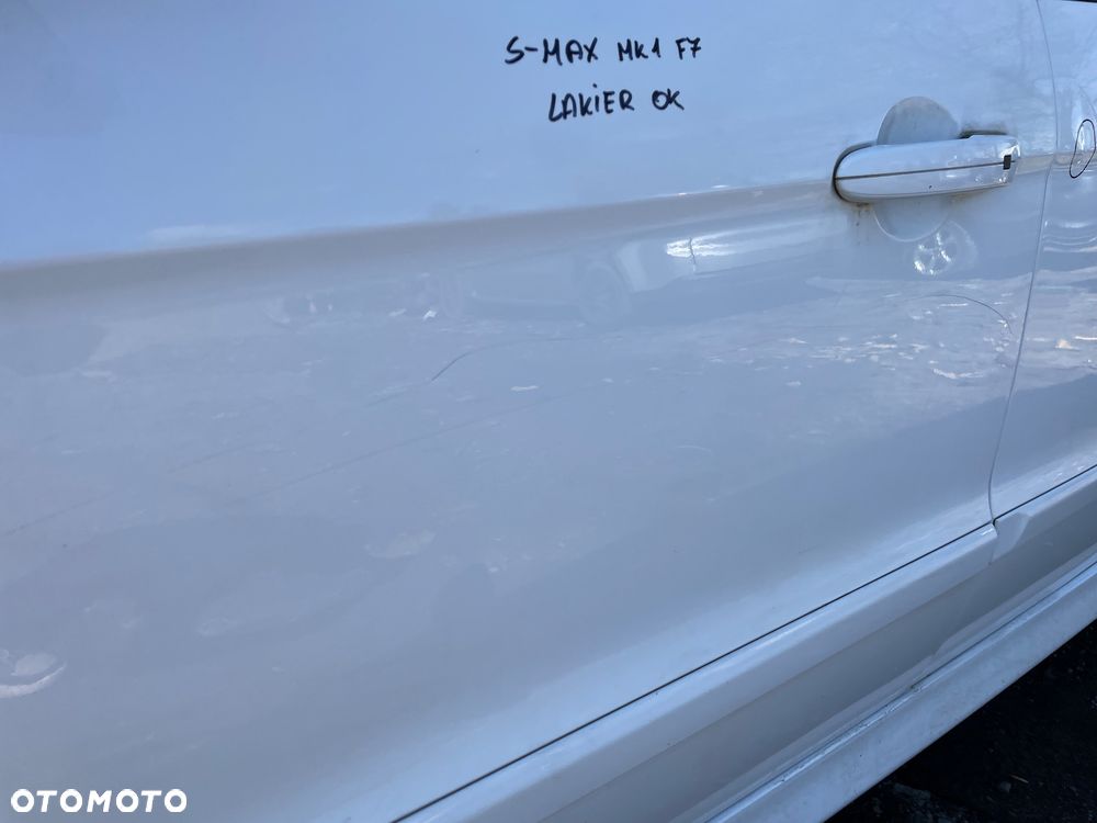 DRZWI LEWY PRZÓD S-MAX MK1 KOLOR F7 FROZEN WHITE - 4