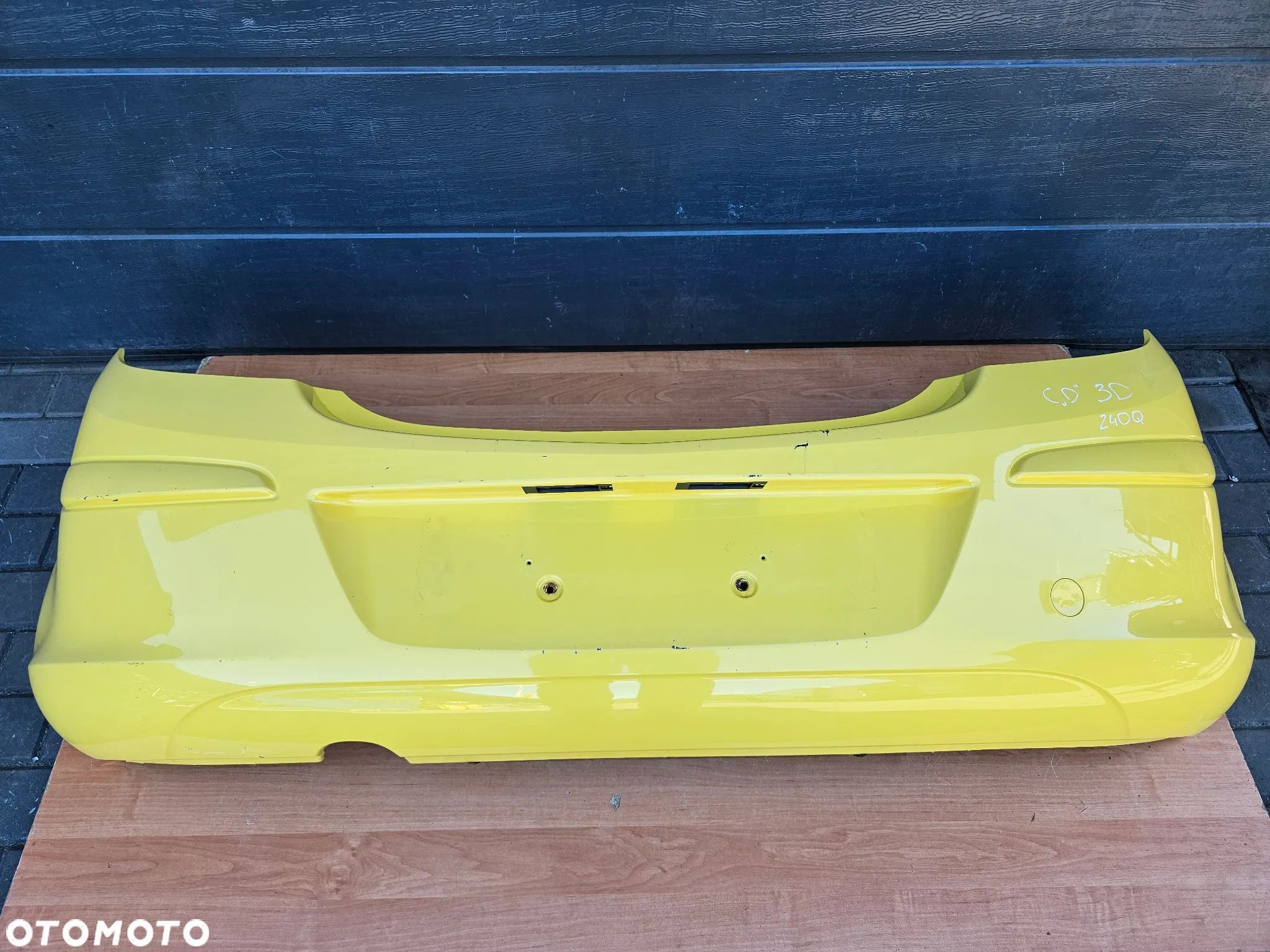 ZDERZAK TYŁ TYLNY OPEL CORSA D 3D Z40Q - 1