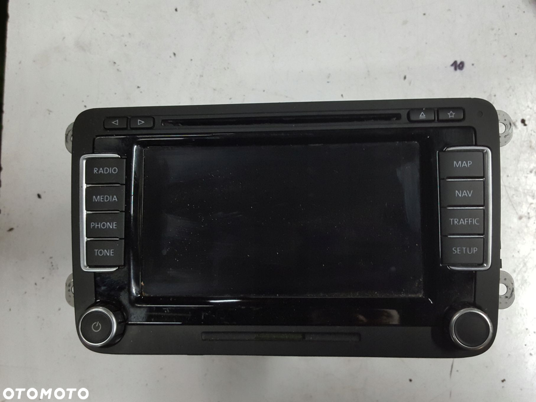 VW PASSAT B7 CC EOS GOLF V VI NAWIGACJA GPS RADIO 1T0035680F - 2