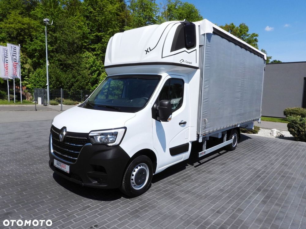 Renault MASTER  PLANDEKA 10 PALET WEBASTO TEMPOMAT LEDY PNEUMATYKA KLIMATYZACJA  165KM - 7
