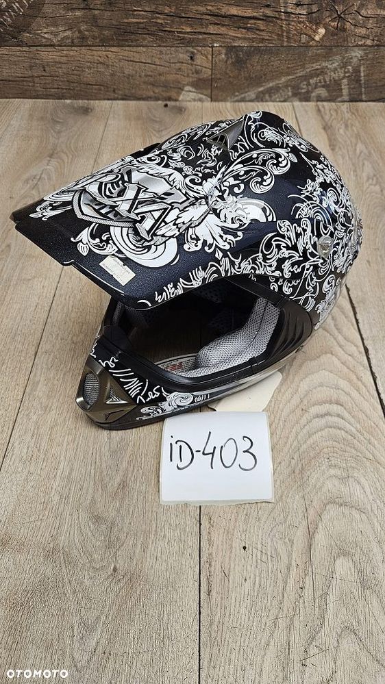 Lekki Kask Dziecięcy Cross / Enduro / Quad RXA Junior roz. M (52) - 1