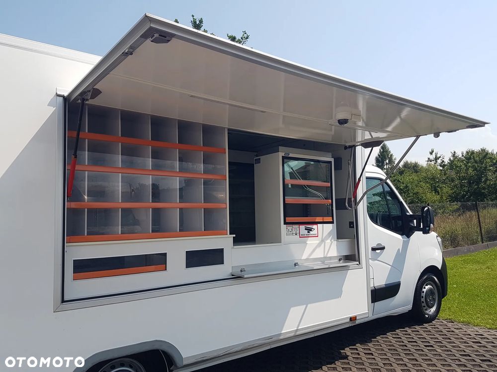 Renault MASTER SKLEP BAR FOODTRUCK KONTENER NISKOPODŁOGOWY AUTOSKLEP AGREGAT AC KLIMA DMC 3500KG - 31