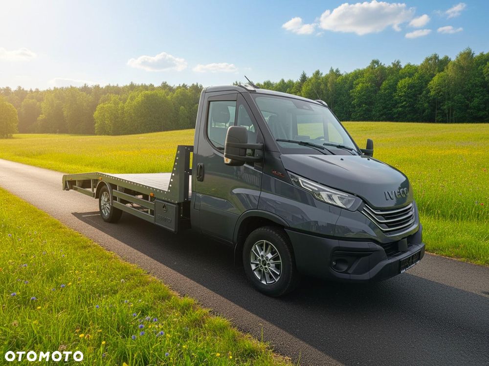 Zabudowa lawety najazd aluminiowy autolaweta pomoc drogowa Renault Master Fiat Ducato Mercedes Sprinter Iveco Daily - 8