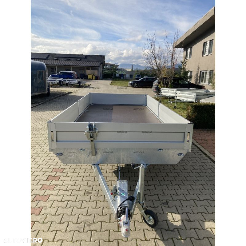 Autocar Platforma trailer universal ATLAS 4.0m 2,7t cu obloane - 5