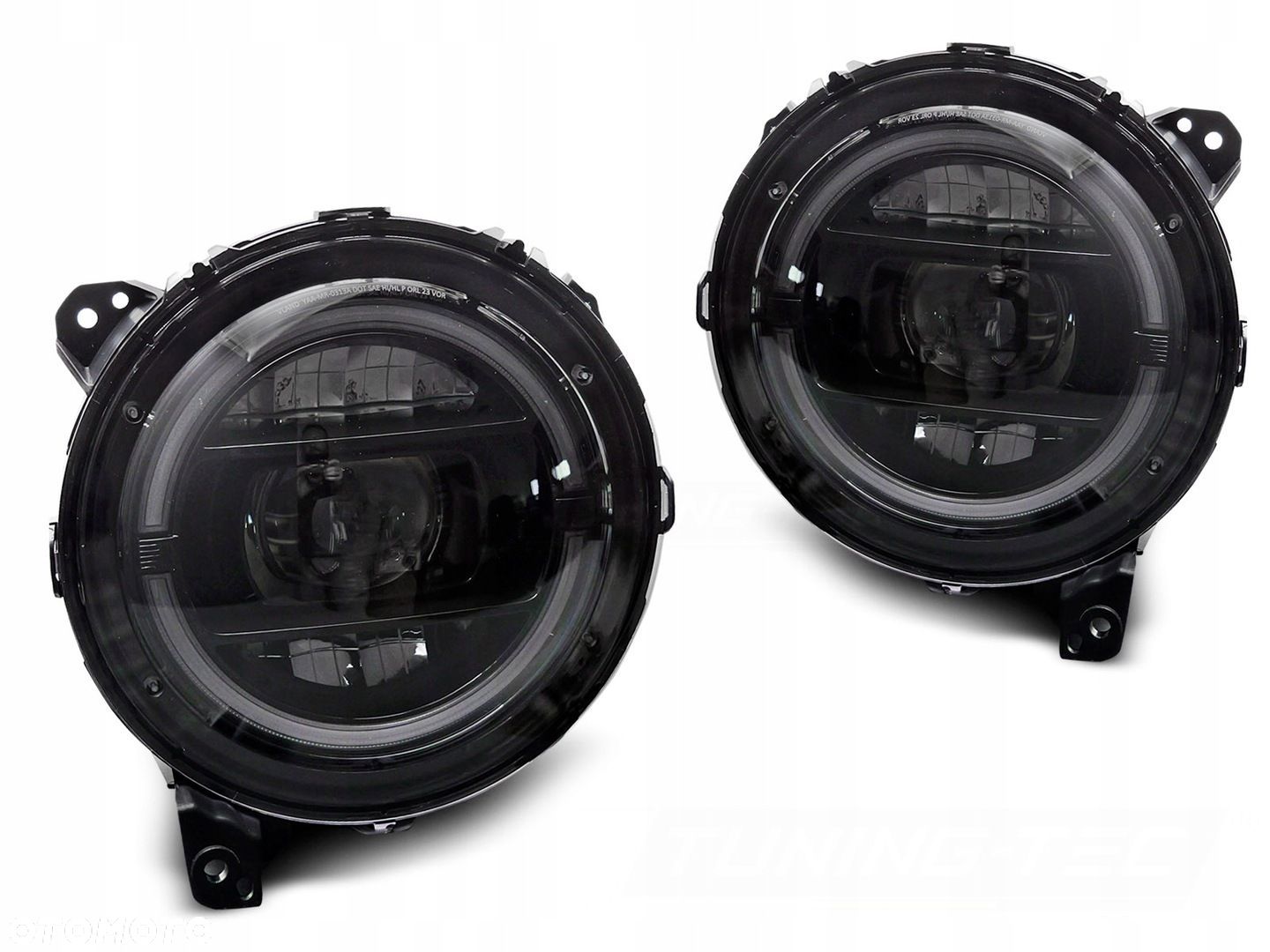 Reflektor Lampa kpl Vland Full Led Tuning Jeep Wrangler JL 4 IV Gladiator - 1