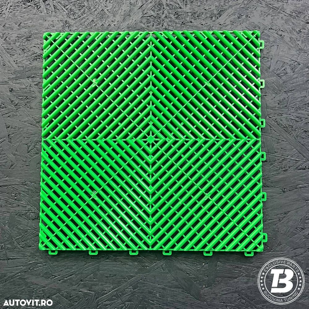 Pardoseala Modulara pentru Garaj si Ateliere Detailing - Verde - 10