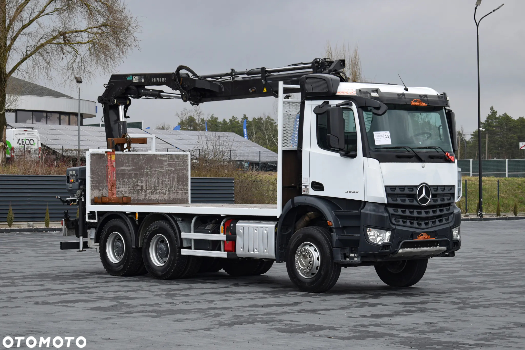Mercedes-Benz AROCS 2636 / 6x4 / HIAB X-HIPRO 192 E-3 / WYSUW x3 / ROTATOR / STEROWANIE RADIOWE / UDT / PODPORY HYDRAULICZNE / AUTOMAT / KAMERA COFANIA / NISKI PRZEBIEG / SPROWADZONY - 3