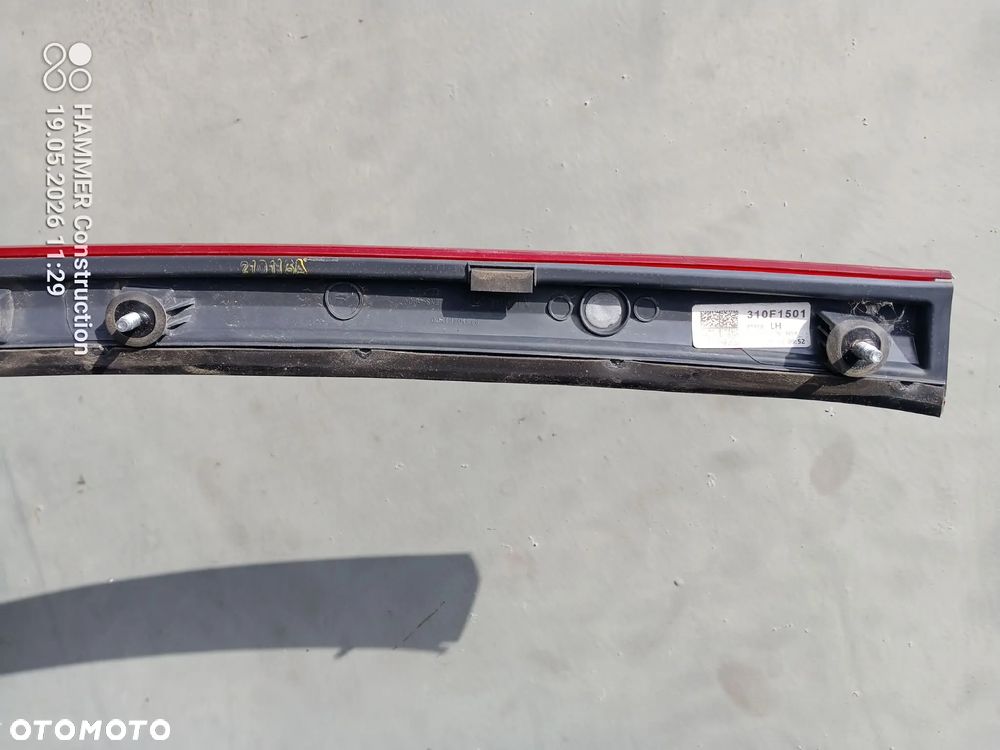 KIA SPORTAGE IV 18-21 LIFT 2021 r. ODBLASK tylny blenda klapy 310F1501 + - 5