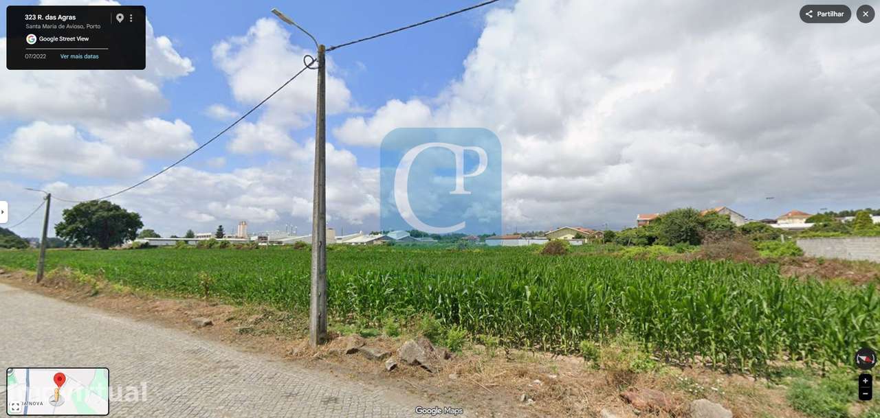 Loteamento de 5852 m2 no Castêlo da Maia, para 9 moradias no total de - Grande imagem: 2/3