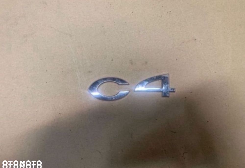 Emblemat napis znaczek citroen c4 - 2