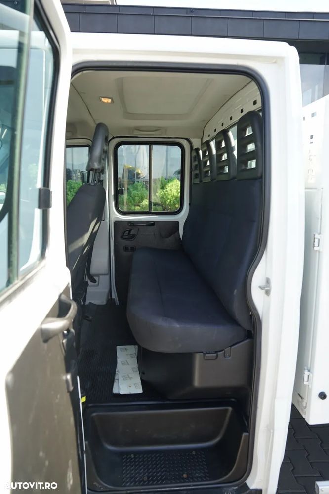 Iveco DAILY 35-140 / BASCULABILĂ - 2,6 M / CABINĂ DUBLĂ - 6 LOCURI / MANUALĂ / EURO 6 - 37