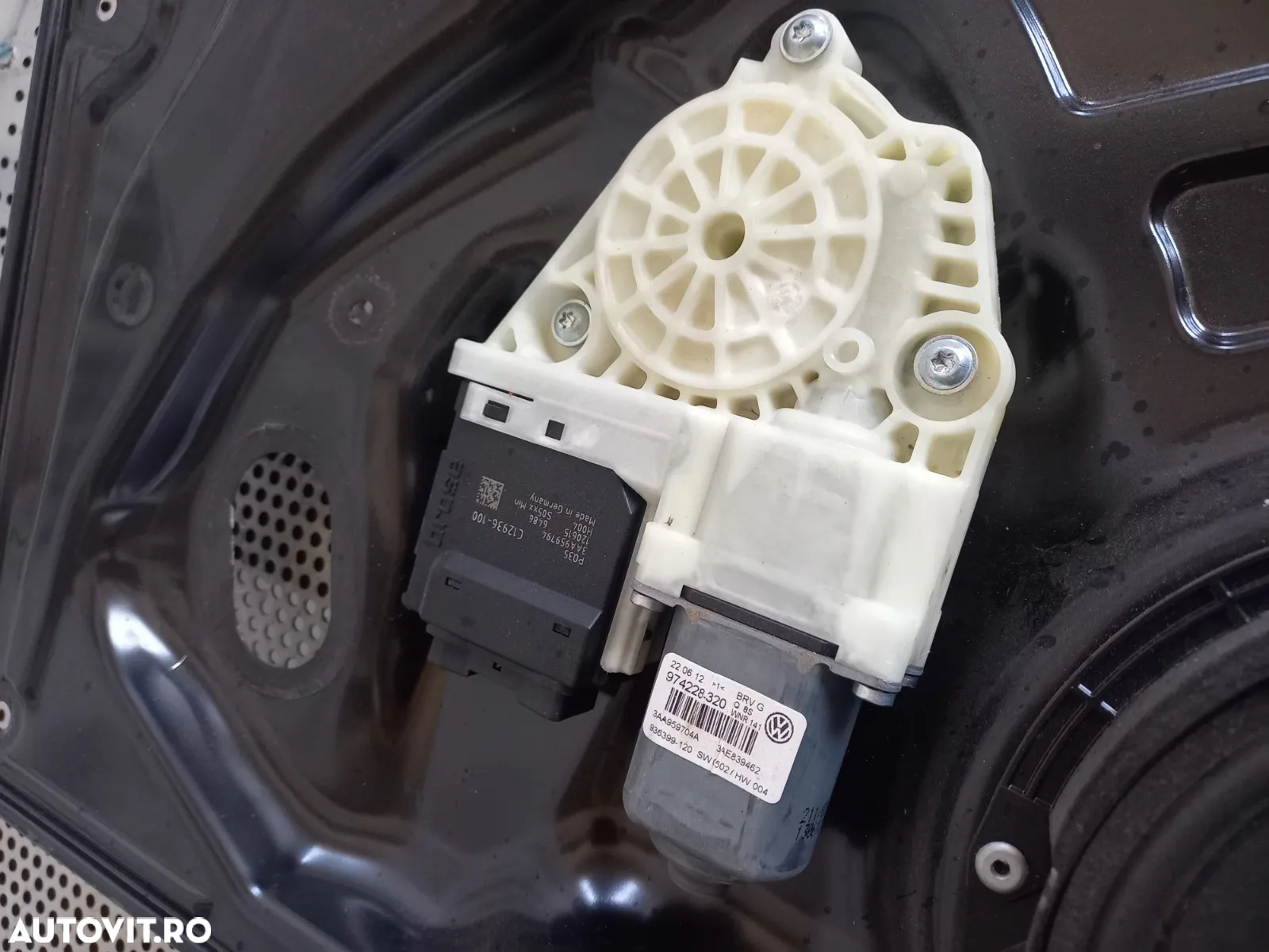 Macara Geam Electrica Vw Passat B7 An 2011-2012-2013-2014-2015 Macara Fata Spate Vw Passat B7 - Dez - 7