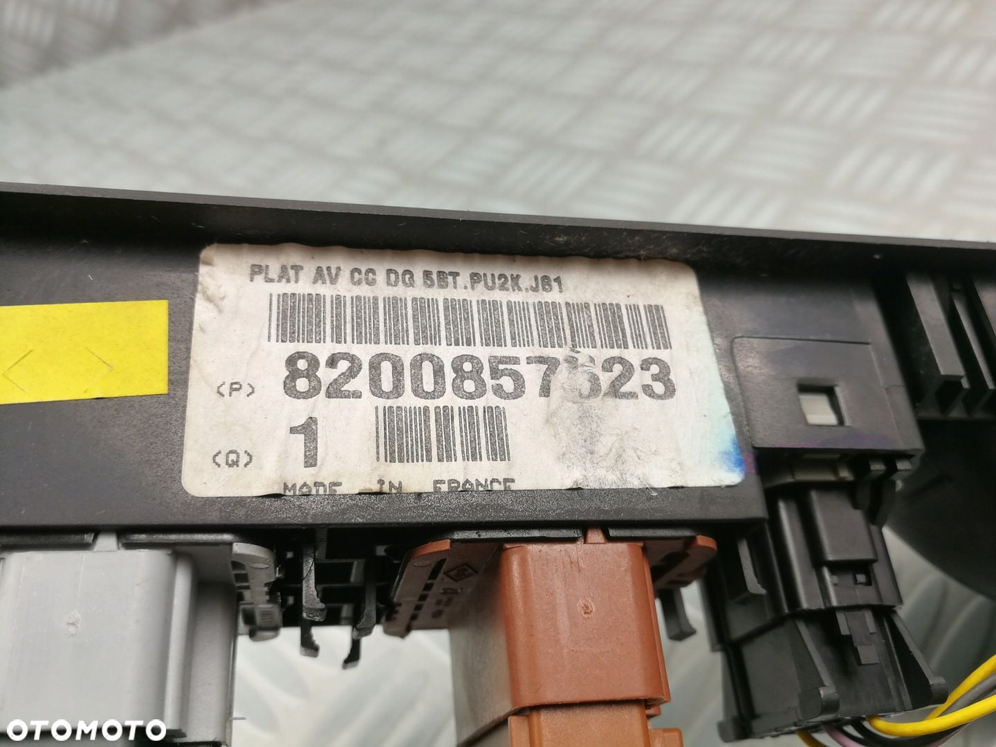 8200857523 panel przełącznik szyb lusterek lewy przód RENAULT ESPACE IV 4 - 7