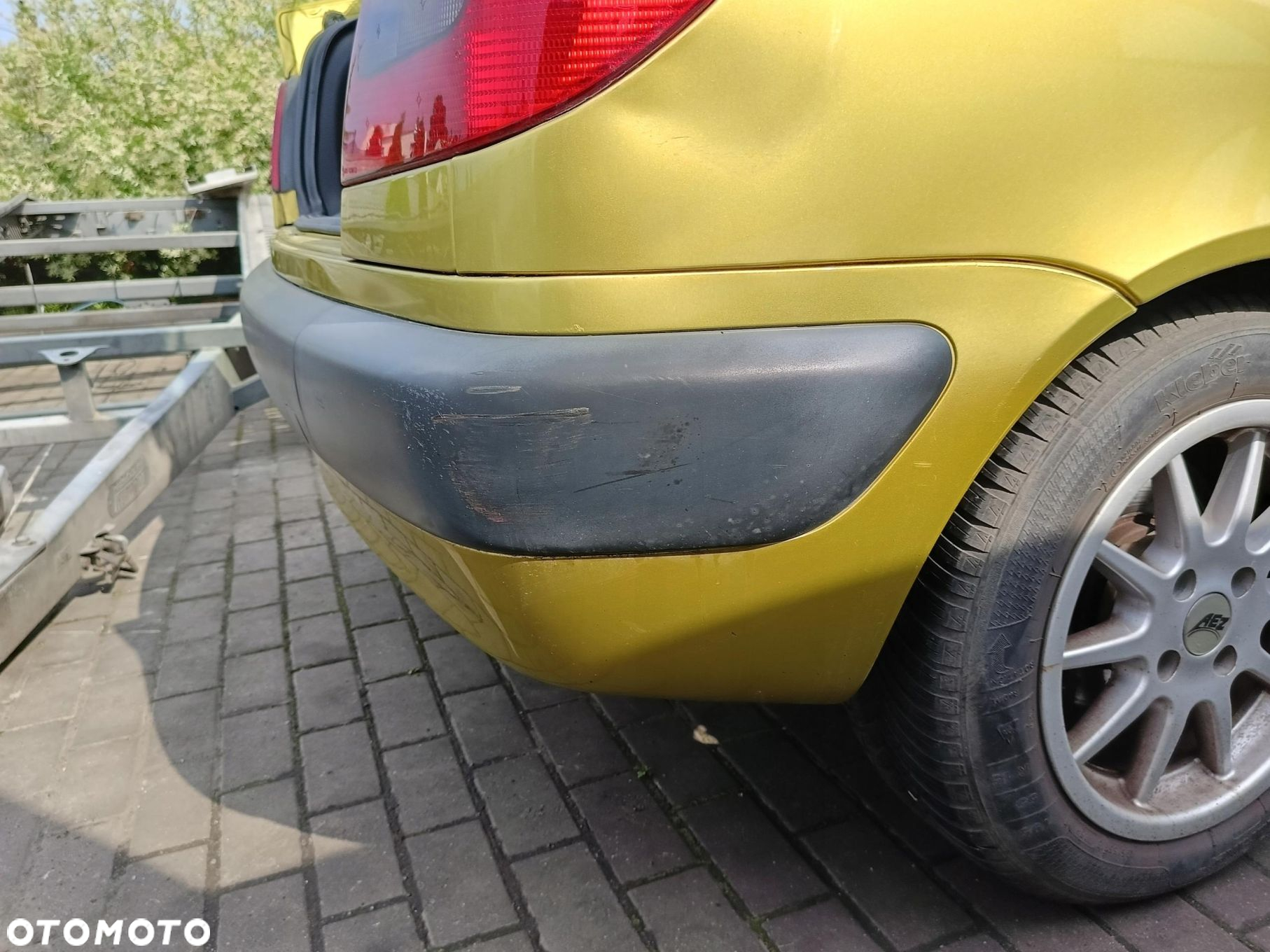 Citroen Xsara I 1 VTS ZDERZAK TYLNY TYŁ kod lakieru KAAC - 3