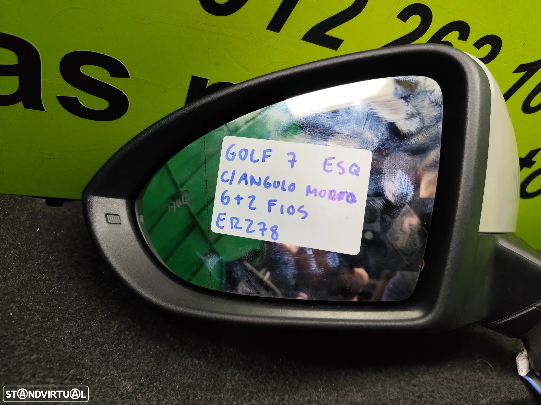 VW GOLF VII 7 ESPELHO RETROVISOR ESQUERDO - ER278 - 5