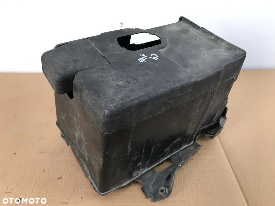 Podstawa akumulatora Citroen C4 I 04-10r. mocowanie półka pokrywa obudowa 9658356380 - 1