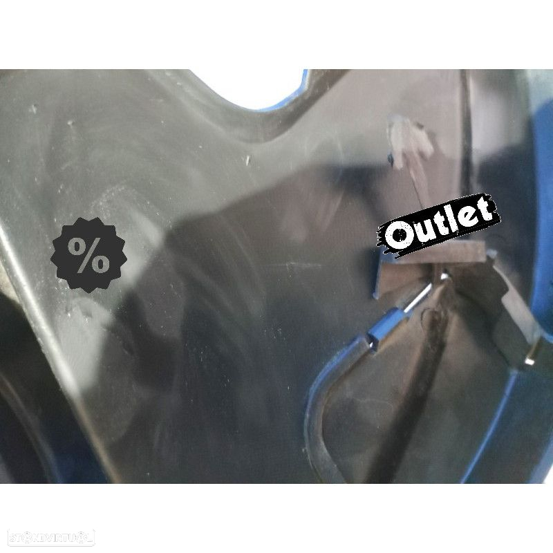 C010665C1 DIFUSOR PARA VOLKSWAGEN VW GOLF MK6 1K 08-13 DUPLO BRILHANTE PRETO - 5
