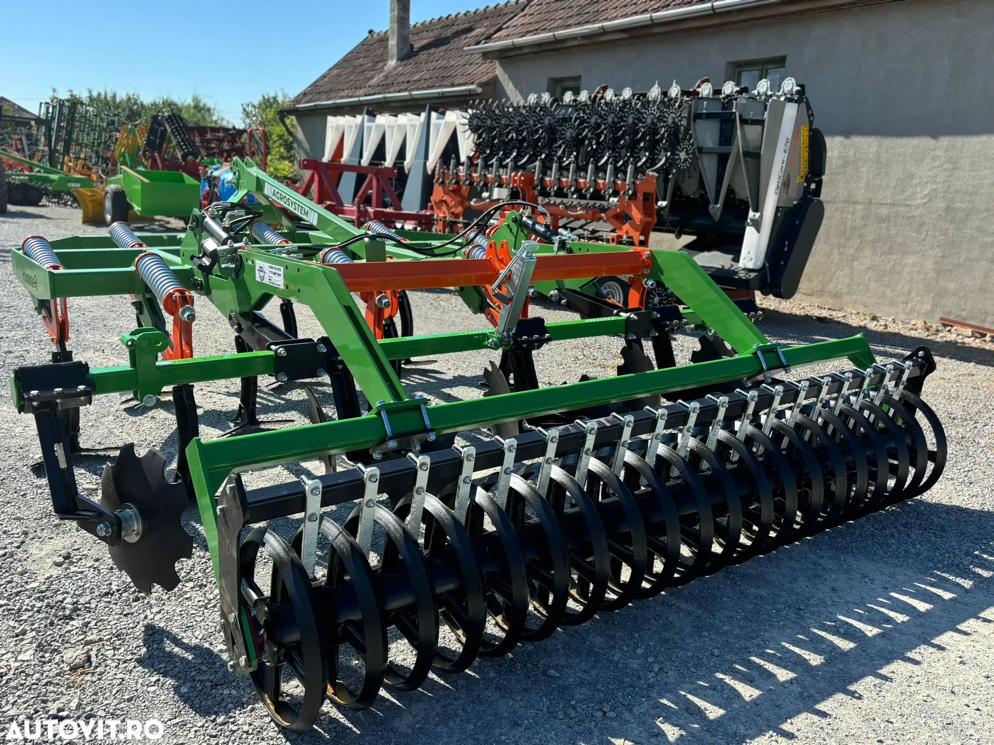 Terraking Gruber/Dezmiristitor Hummer Agro-System 3.0m/11 ancore - 11