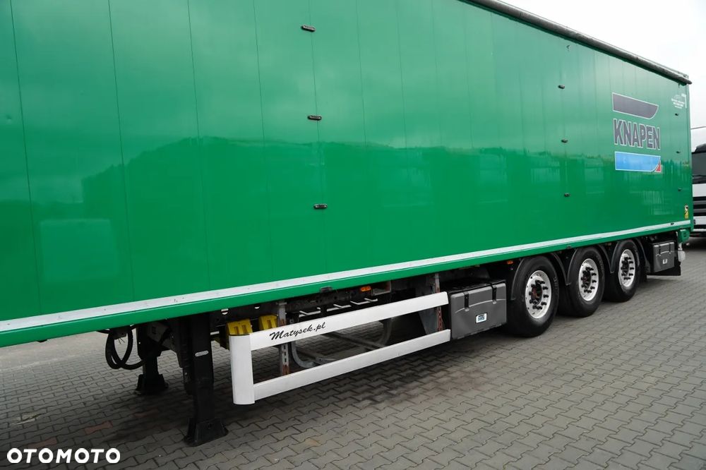 Knapen RUCHOMA PODŁOGA / WALKING FLOOR / 90 m3 / 2021 ROK / OŚ PODNOSZONA / OSIE SAF / ALUFELGI / - 10