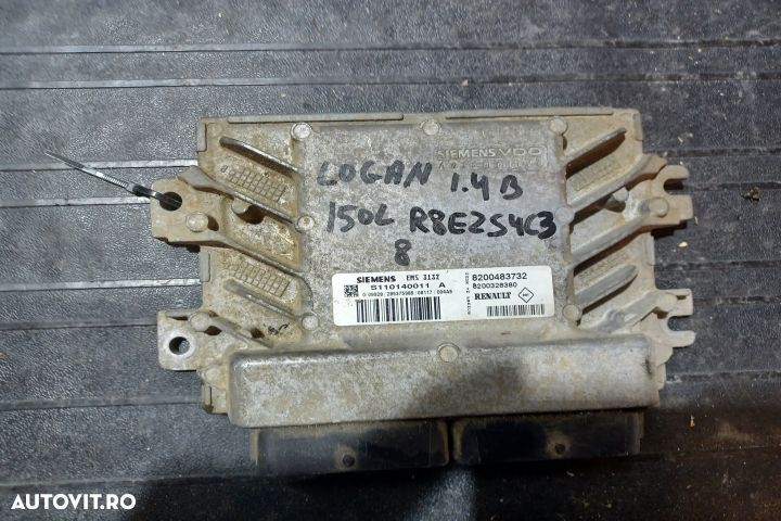 Calculator motor ECU S110140011 - 1.4 B S110140011 - 1.4 B Dacia Loga - 1