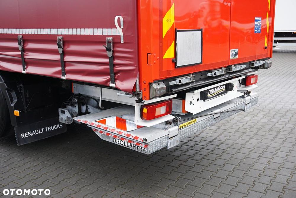 Renault T 380 / ACC / E 6 / FIRANKA + WINDA / 20 PALET / DŁ. 8,2 M / OŚ SKRĘTNA - 25