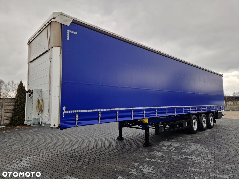 Schmitz Cargobull FIRANKA / STANDARD / COIL MULDA / LIGHT / OŚ PODNOSZONA / ALUFELGI / IDEAŁ - 1