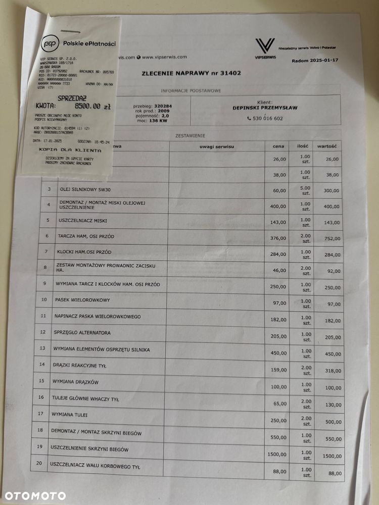 Volvo V50 2.0D DPF Powershift - 28