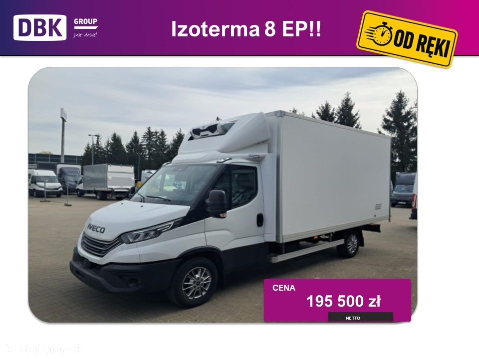 Iveco Daily 35S18 izoterma 8 EP z spojlerem i agregatem - 2