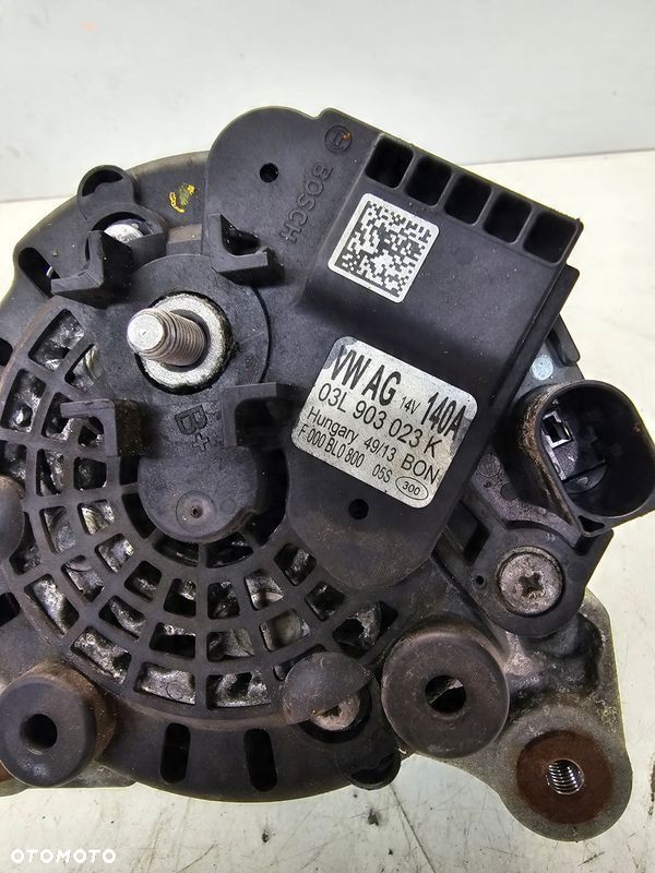 ALTERNATOR AUDI VOLKSWAGEN SEAT SKODA 2.0 TDI 03L903023K 140A - 5