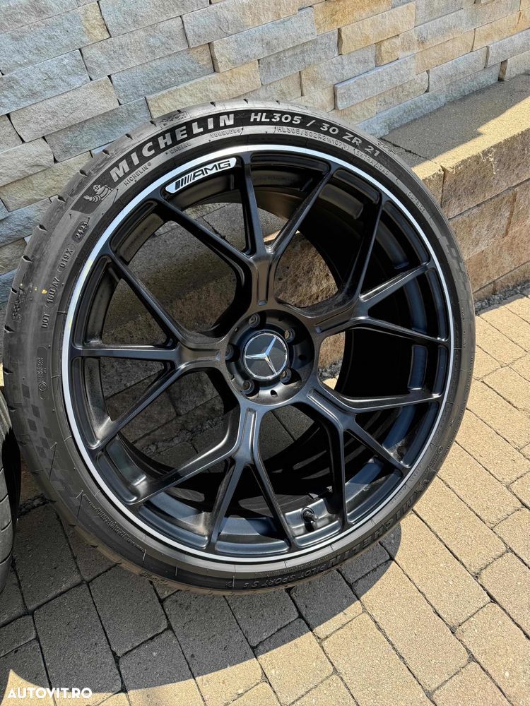 Jante originale cu anvelope vara Mercedes AMG GT pe 21 - 4