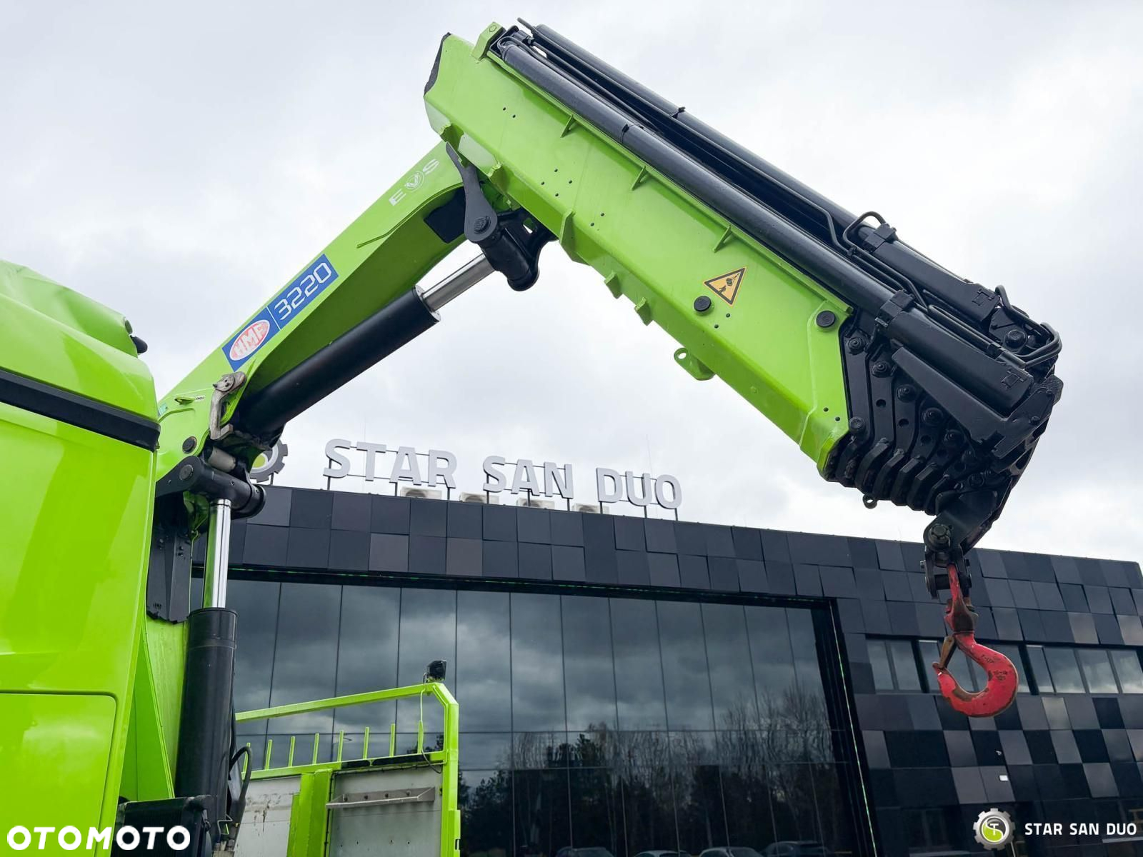 Mercedes-Benz Actros 6x2 HMF 3220 K-7 HDS Żuraw Crane - 16