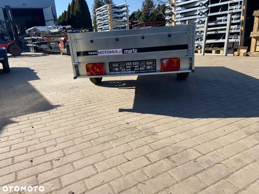 Martz Przyczepa Martz Basic 230 1 oś 230x126x30cm DMC 750 kg dostawa pod dom - 6