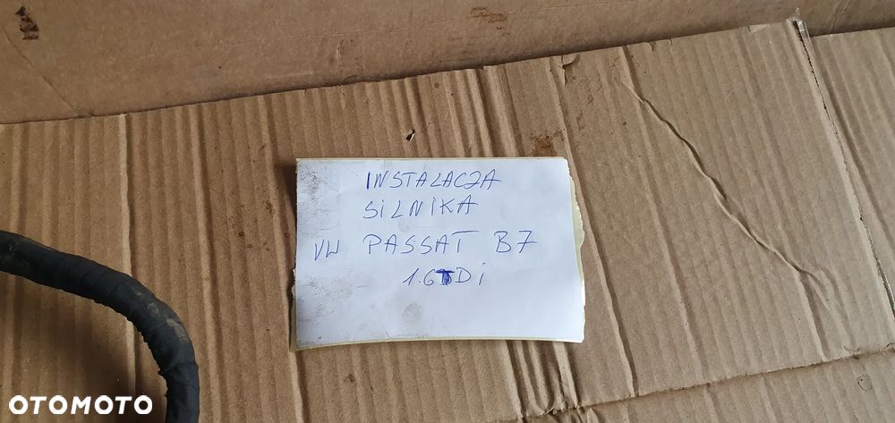 Wiązka instalacja silnika VW Passat B7 1.6 TDI - 12