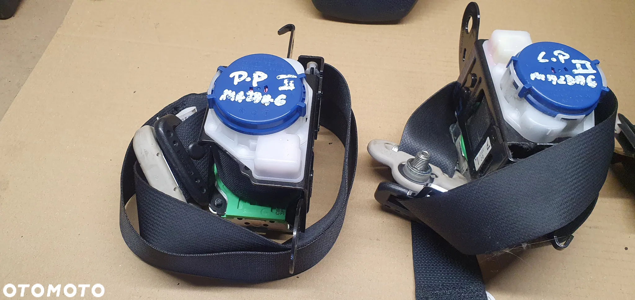 Zaślepka konsoli poduszki pasy AIRBAG zestaw naprawczy Mazda 6 II - 5