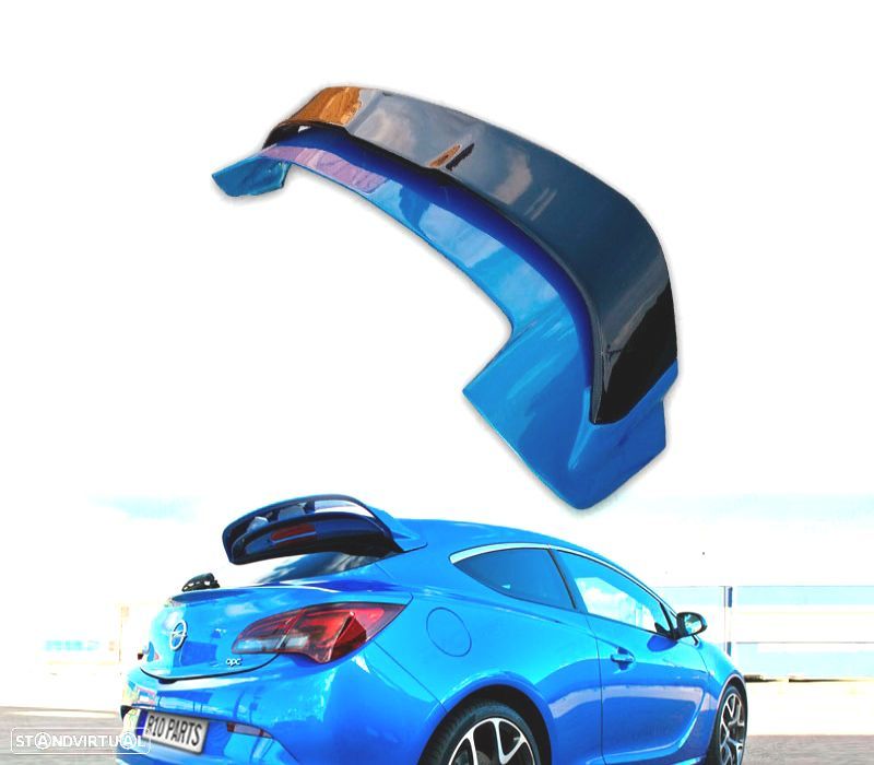 AILERON SPOILER OPEL ASTRA J 10-15 LOOK VXR OPC BI-PLANE - 1
