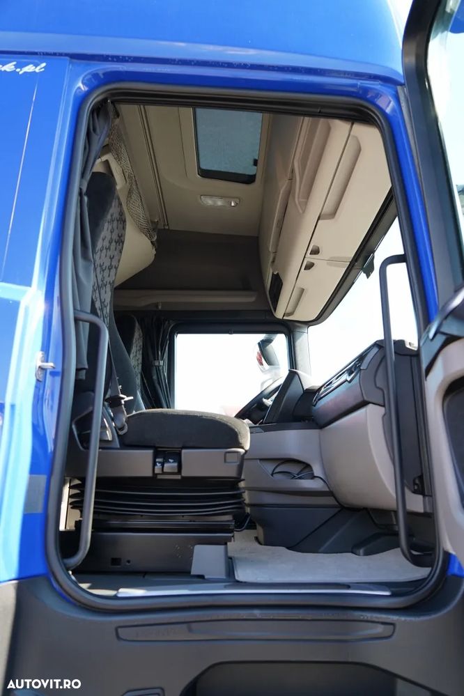 Scania S 450 / COMBINAȚIE TANDEM / CORTINĂ / 120 M3 / DRIVE-THROUGH / ACOPERIȘ RIDICABIL / PUNȚĂ RIDICABILĂ / - 35