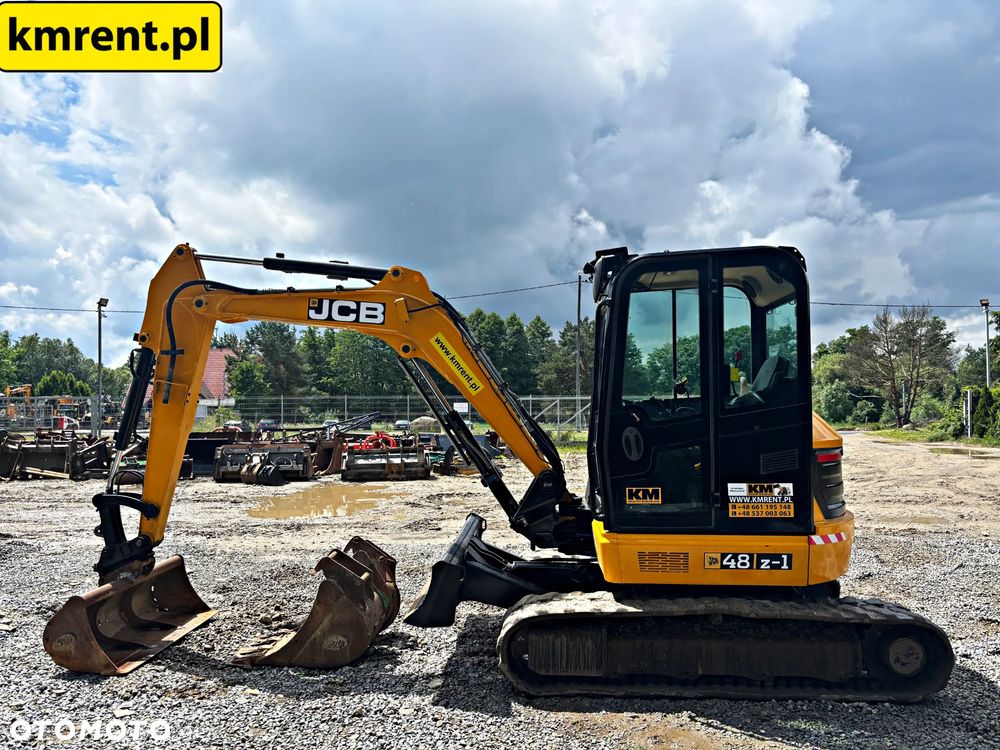 JCB 48Z-1 MINI-KOPARKA 2017R. | JCB 8040, 8050, 51, 55, KUBOTA KV VOLVO ECR 48, KOMATSU PC50, CAT 305 - 14