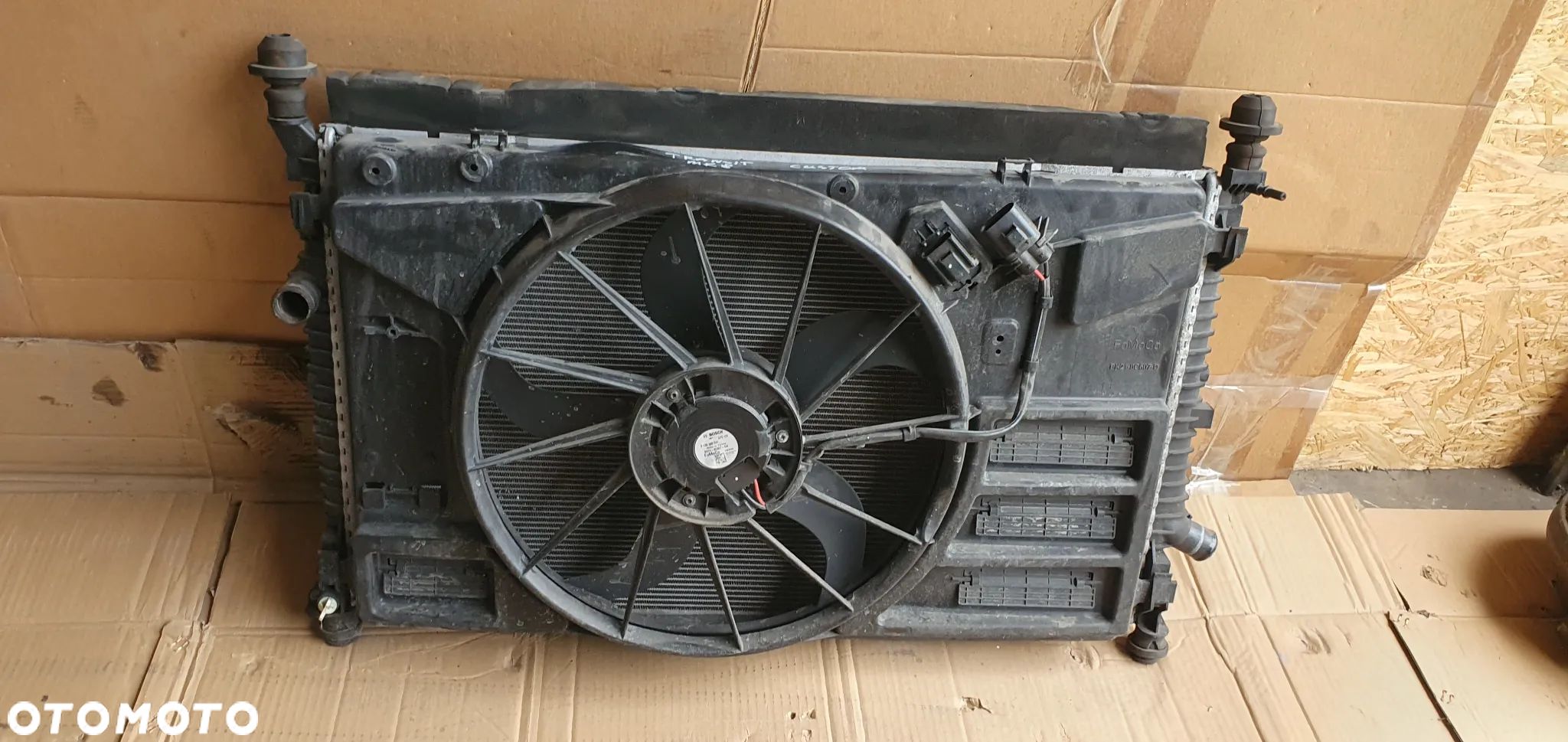 Chłodnica chłodnice wody klimatyzacji wentylator Ford Transit Custom MK8 Lift 2.0 TDCI - 1
