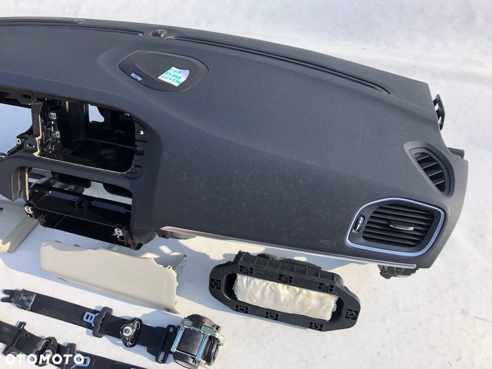 VOLVO V40 DESKA KONSOLA KOKPIT PULPIT PÓŁKA PARAPET PODUSZKI AIRBAG PASY PAS oryginał !!! OKAZJA !!! - 14