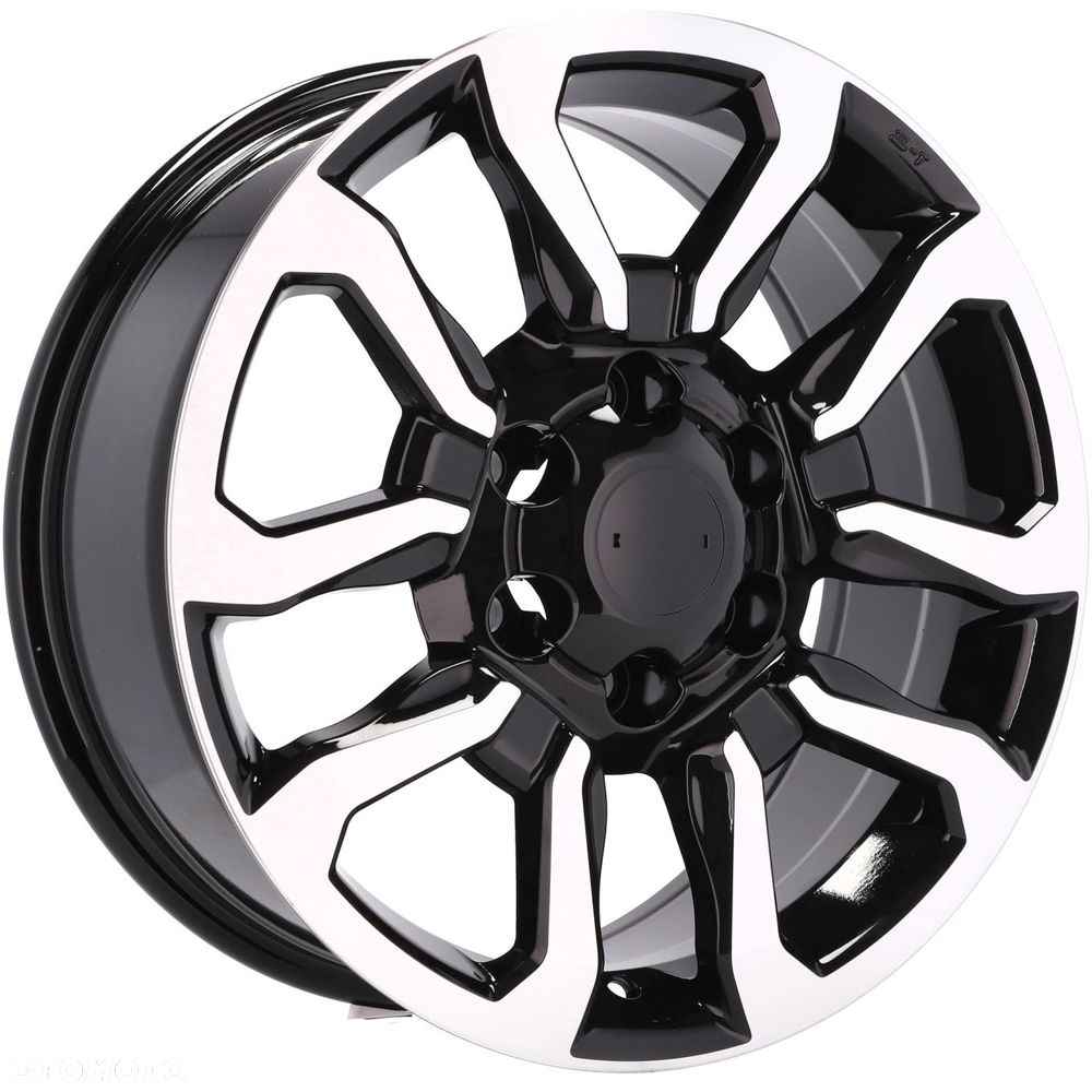 4x Felgi 17 m.in. do MITSUBISHI Pajero L200 TOYOTA Land Cruiser HILUX Hiace Tacoma - B1623 (BK5901) - 2