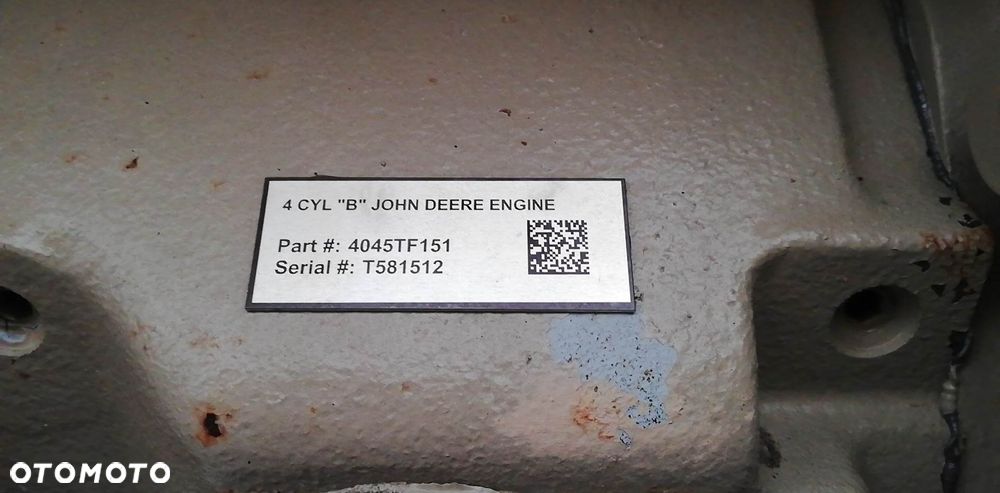 SILNIK JOHN DEERE 4045TF151 POWER TECH 22000 netto - 11