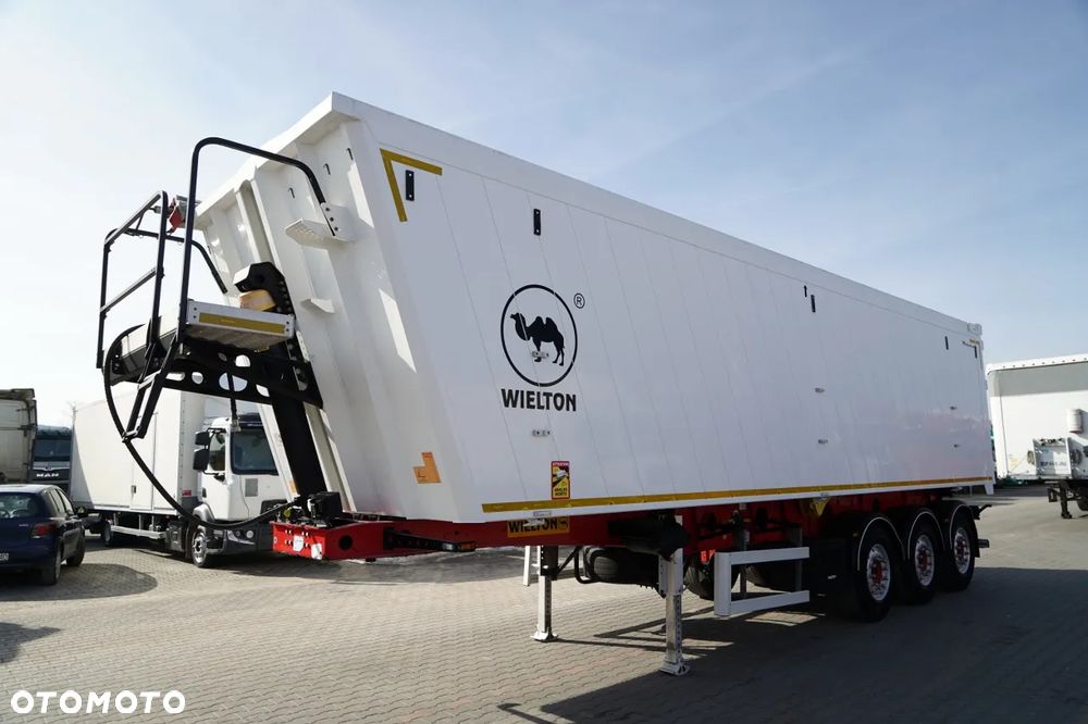 Wielton WYWROTKA 55 M3 / ALUMINIOWA / OŚ PODNOSZONA / OSIE SAF / ALUFELGI - 4