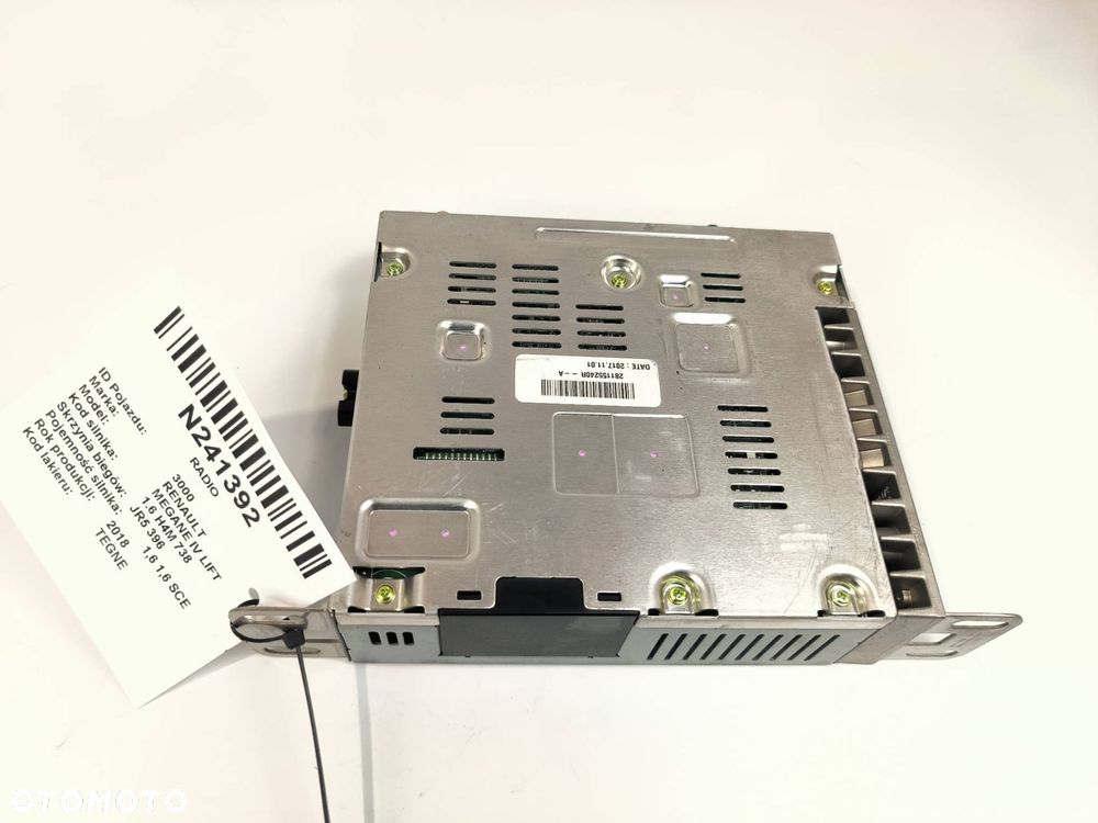 RADIO RENAULT MEGANE IV LIFT 281155240R - 1