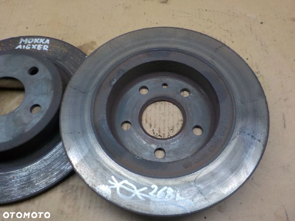 OPEL MOKKA 1.6 B TARCZE HAMULCOWE TYŁ - 4