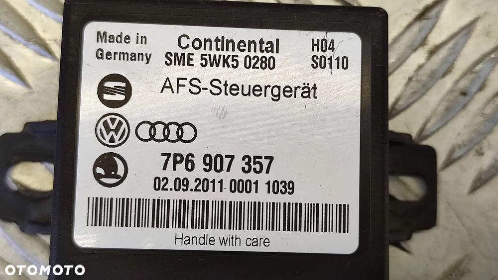 VW TOUAREG 7P 10-18R STEROWNIK MODUL SWIATEL 7P6907357 - 3