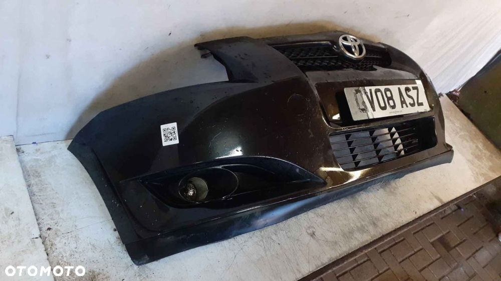 * ZDERZAK PRZÓD PRZEDNI TOYOTA AURIS I 1 HALOGENY SZARY GRAFITOWY - 5