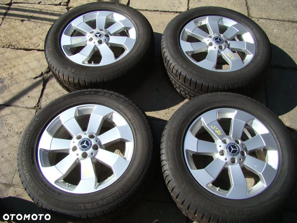 a395 5x112 Mercedes ML W166 W164 GLE W166 V167 R W251 8jx18 opony zima 255/55 R18 - 1
