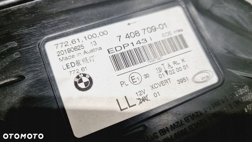 REFLEKTOR LEWY FULL LED BMW 7 G11 G12 ADAPTIVE EUROPA - 4